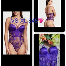 Victoria's Secret bombshell teddy XL 💖💖💖firm Price 