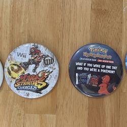 Nintendo Promo Pins
