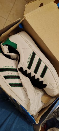 Adidas Superstar Sneakers White Green