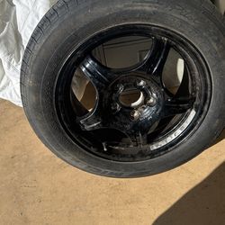 Tire with rim
