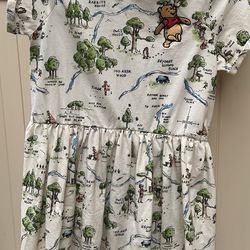 Winni The Poo -dress 11/12 girls