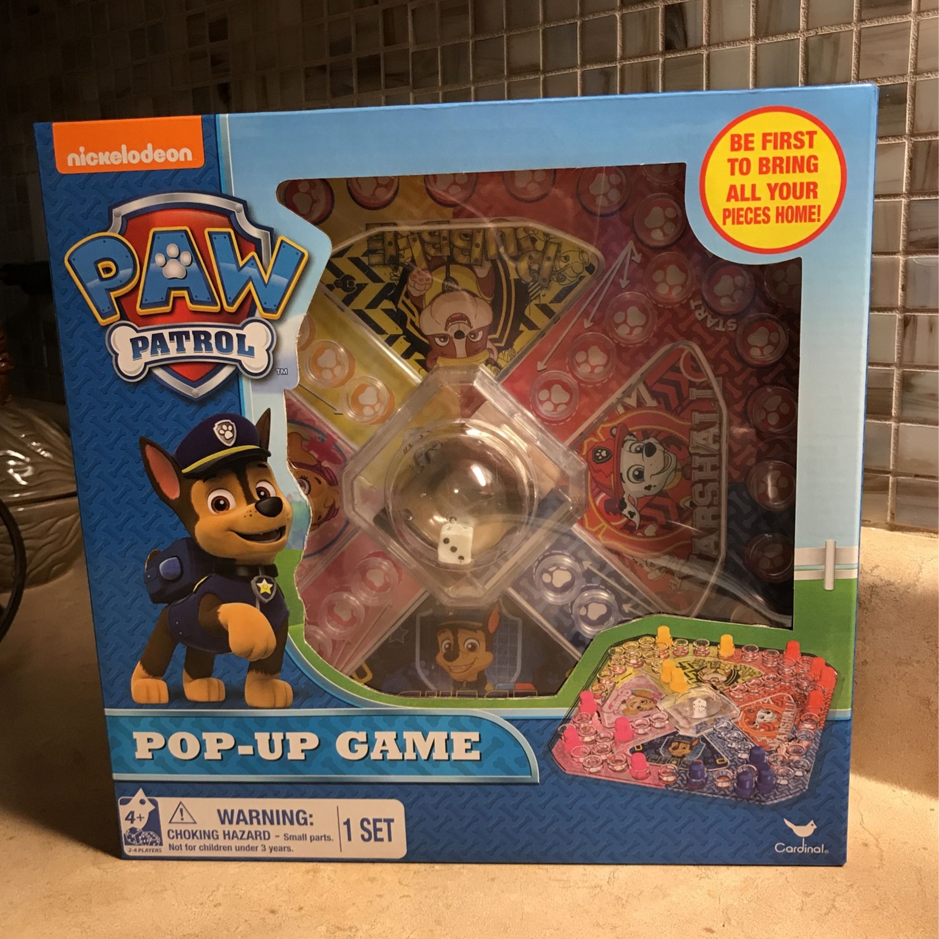 Nickelodeon Paw Patrol Pop Up Game