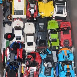 Various Lego Speed Cars