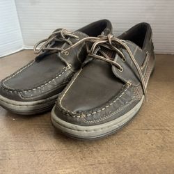 Highland Creek Men’s 10W Boat Loafer Shoes