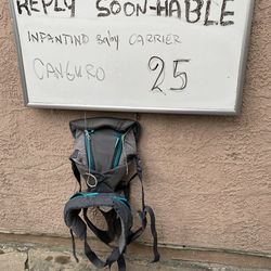 Baby carrier Canguro para bebe