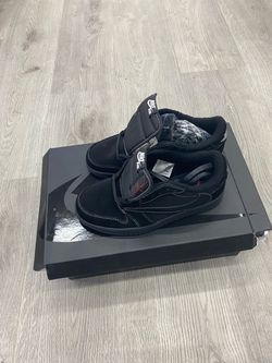 JORDAN MENS Air Jordan 1 Low OG SP "Travis Scott - Black Phantom"