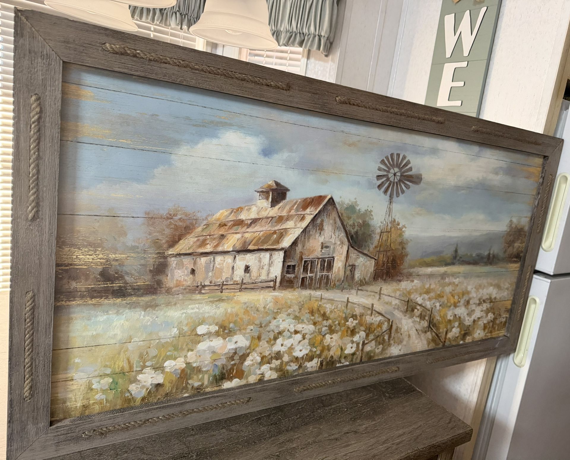 Upgrade Your 48x24 Inches 'Farmhouse' (Style 1) Canvas To 60x30 Inches main image 0