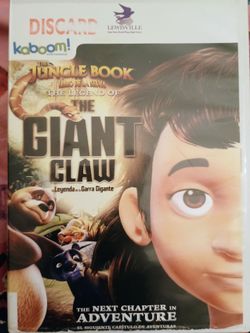 The JUNGLE BOOK: The Legend Of The GIANT CLAW (DVD-2020) In SPANISH!