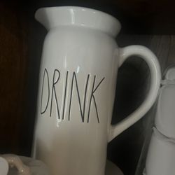 Rae Dunn Drink Pitcher 