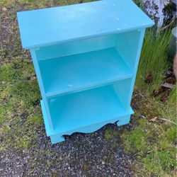 Wooden Side Table/Bookcase