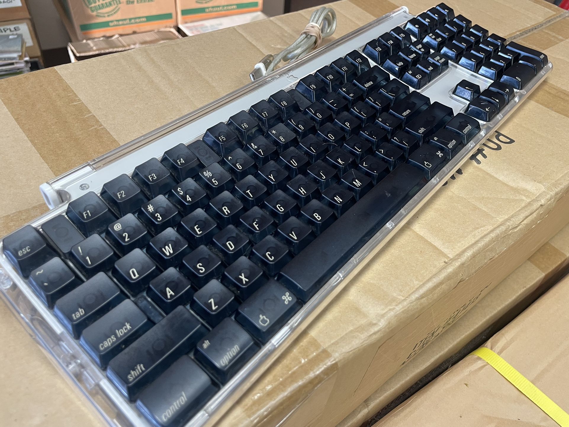 Apple Pro Keyboard M7803 (White) – Vintage Mac USB Keyboard