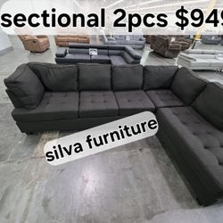 Sectional Sofa 2pcs 949