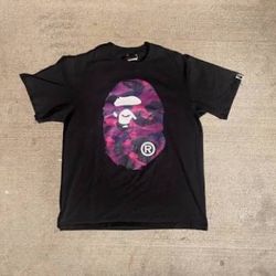 Black And Purple Bape Shirt