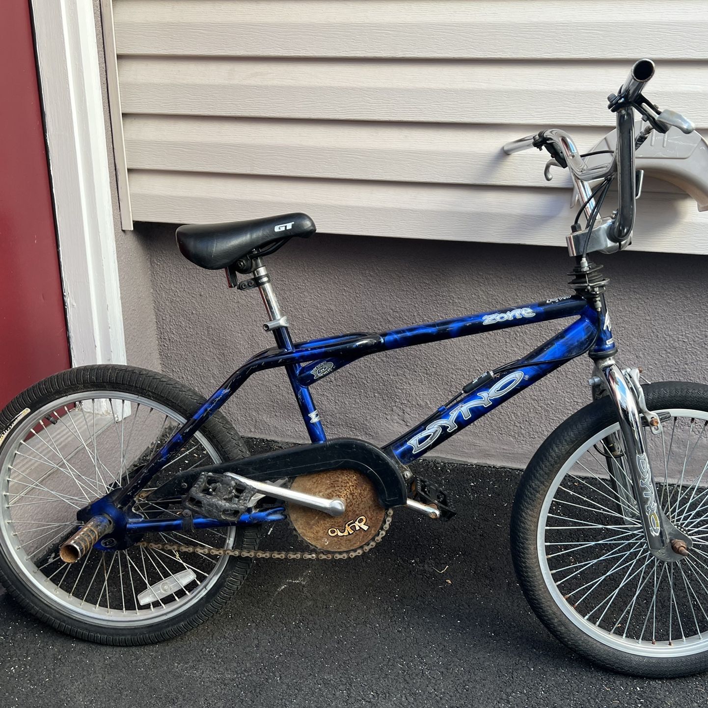 90 s Dyno Zone Bmx Bike Blue Marble for Sale in Medford MA OfferUp