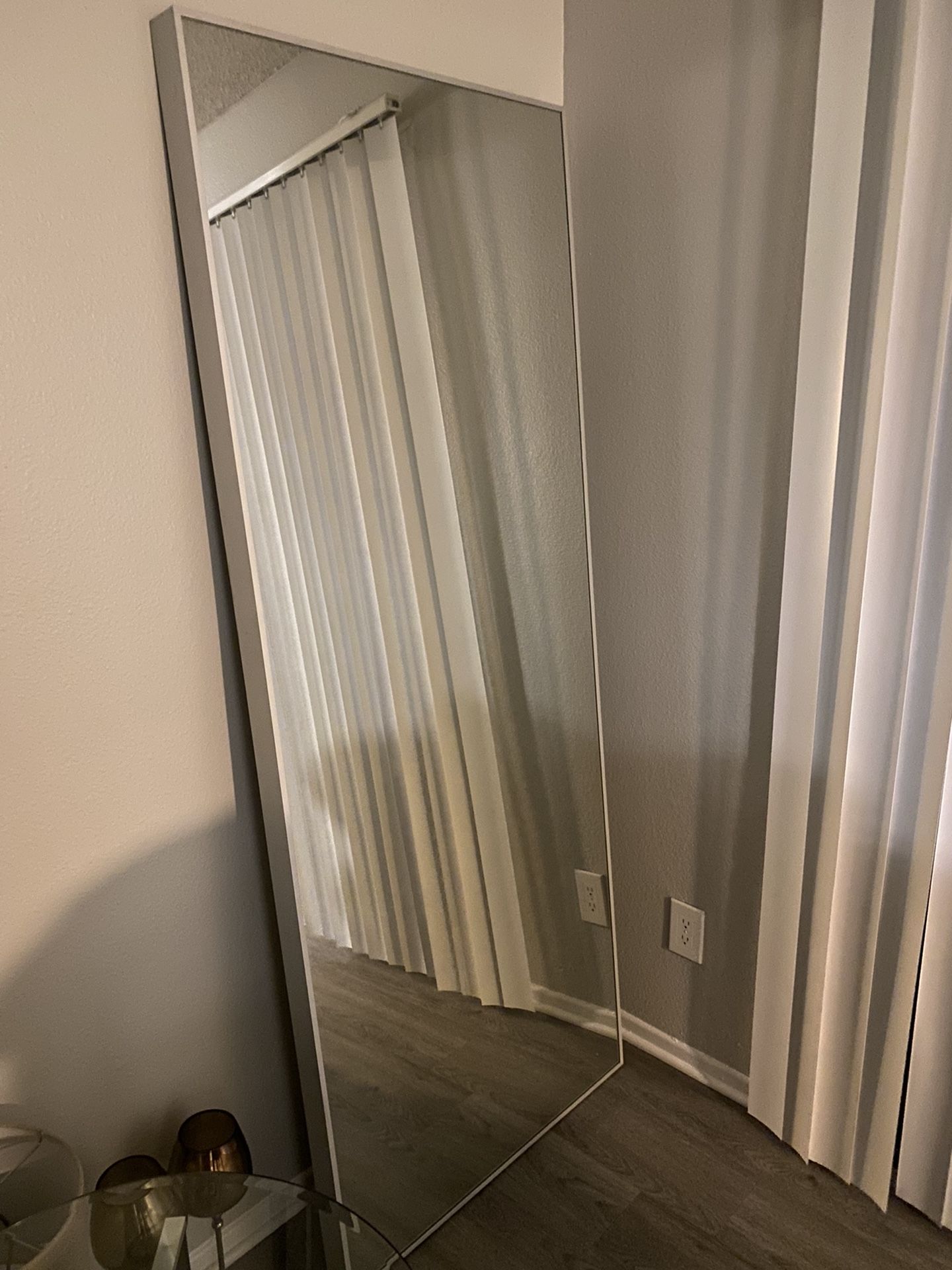 IKEA Extra Large Floor Length Mirror For Sale 