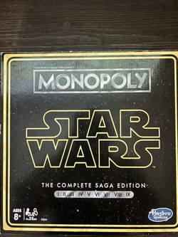 Star Wars Monopoly The Complete Saga NEW 