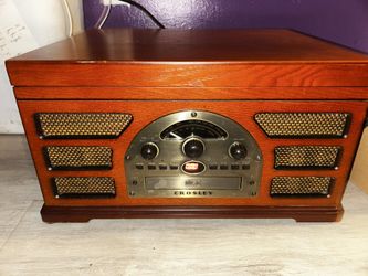 crosley record player.