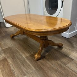 Mid-Century Modern Solid Oak  – Restored & Ready for Your Home!