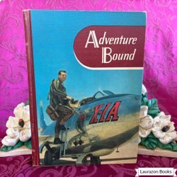 1956 Adventure Bound, Vintage 7th Grade School Book, Language Arts