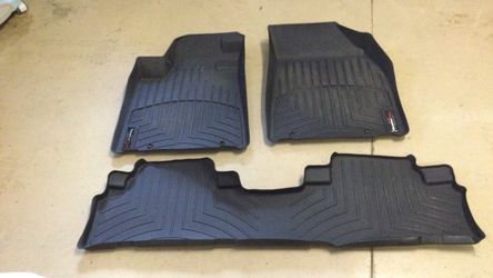 WeatherTech SUV Floor Mats Front and Rear - $25!