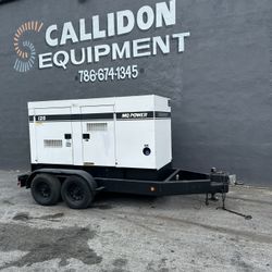 2017 125kVA Multiquip Whisperwatt DCA125SSIU4F Super Silent Trailer Mounted Diesel Generator