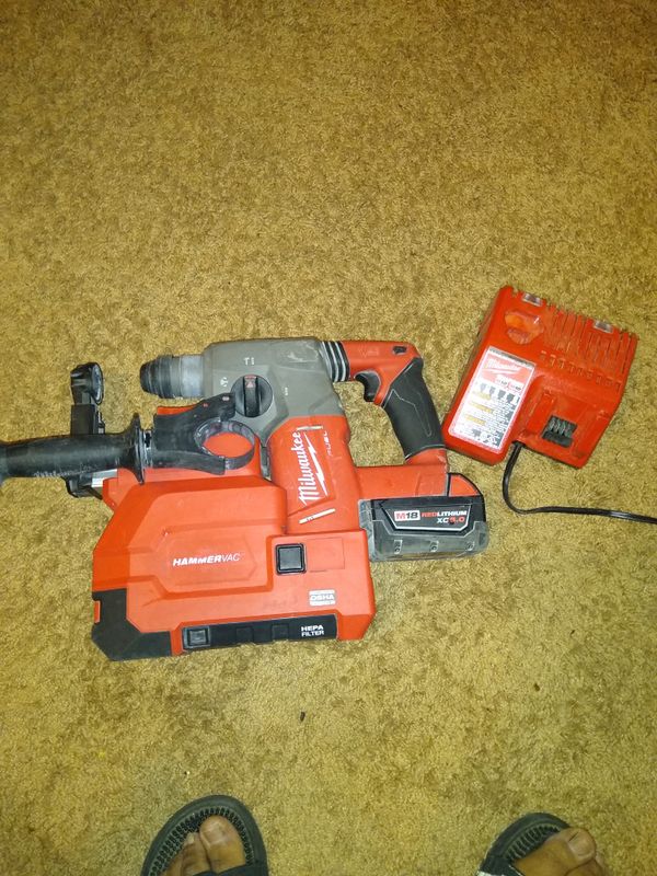 Milwaukee Rotary hammer drill with vacuum for Sale in Austin, TX OfferUp