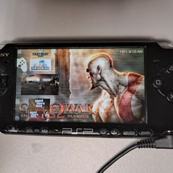 🔥 Modded PSP 3000 Black – Excellent Condition! 🔥
