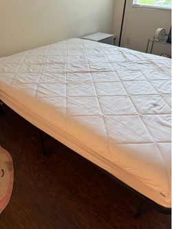 Full size mattress and bed frame