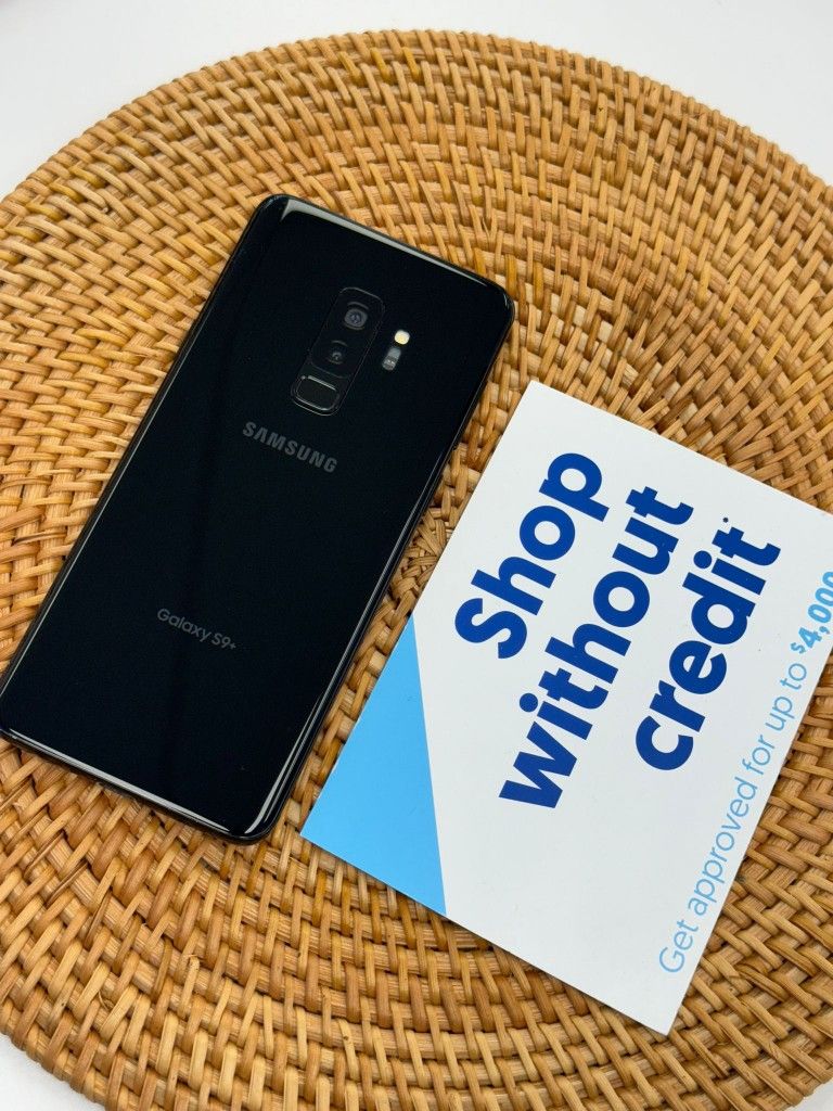 Samsung Galaxy S9 Plus 6.2 Pay $1 DOWN AVAILABLE - NO CREDIT NEEDED