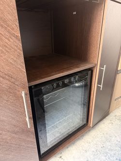 Mini Bar with Refrigerator.