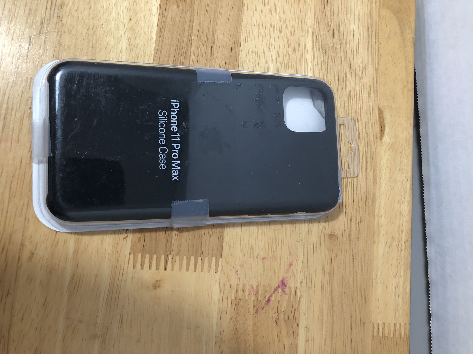 I Phone 11 Silicon Case Black New Apple Brand 