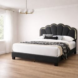 Black Queen Size Bed Frame 