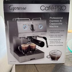 Capresso Cafe Pro Professional Espresso/Cappuccino Machine