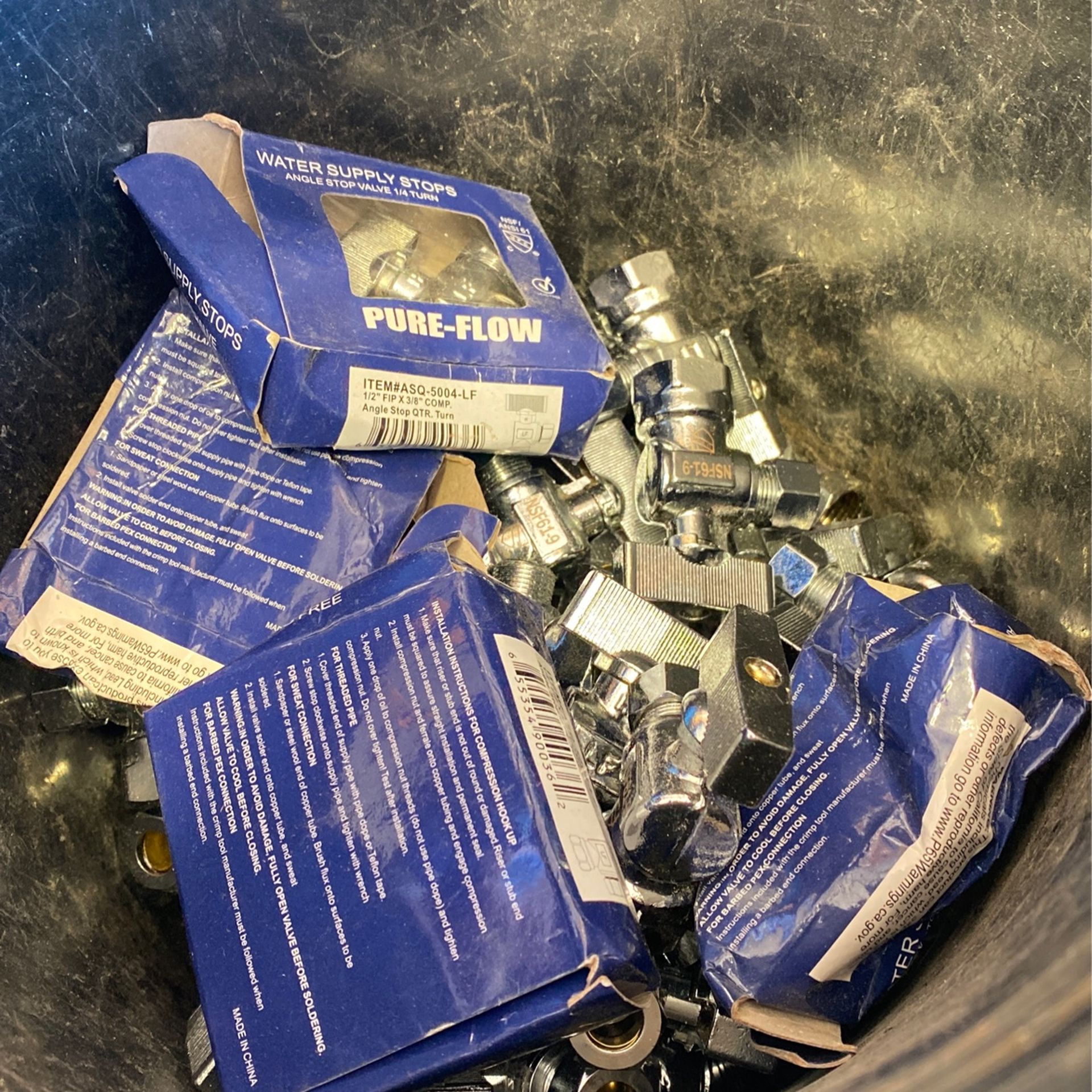 Angle Stop Plumbing