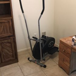 Air elliptical. Exercise machine.