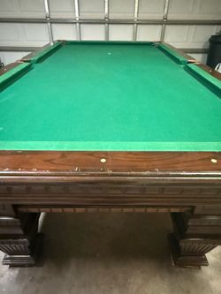 Pool table