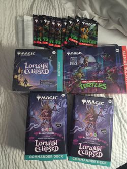 Pokemon and Magic the Gathering Sealed Sets