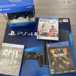 Ps4 Brand New Never Been Opened Bundle