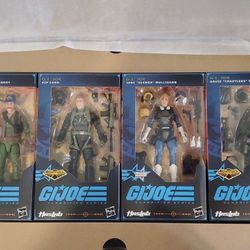 GI JOE Haslab Dragonfly (4 Figure Set) No Helicopter