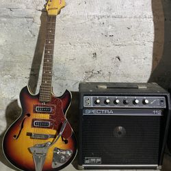 Guitar Amp And Case