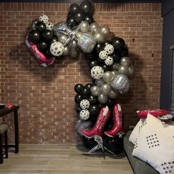 30th Birthday Balloon Garland 