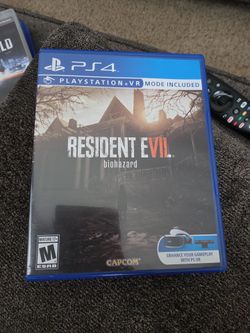 Resident Evil 7 Biohazard PS4