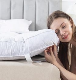 (KING) WhatsBedding 5 Inch Feather Bed Mattress Topper