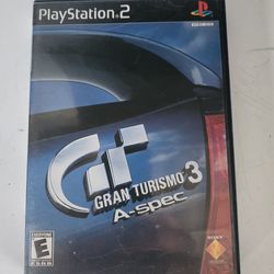 Gran Turismo 3 for the Playstation 2