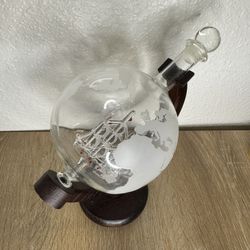 Whiskey Decanter Globe