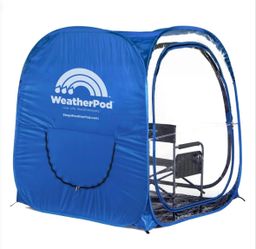 Weather Pod Mega Pod with 2 chairs