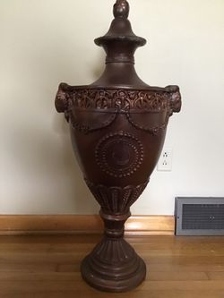 Home Decor, Extra Large Vase With Lid