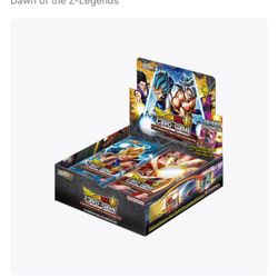 Dragon Ball Z “Dawn of the Z-Legends” Booster Box