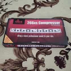 dbx 266xs Compressor Audio