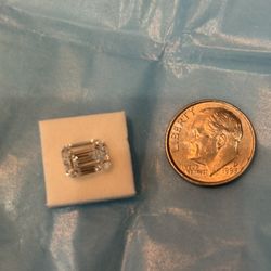 New Loose Certified 2.41 Carat Emerald Cut Lab Diamond F VVS2